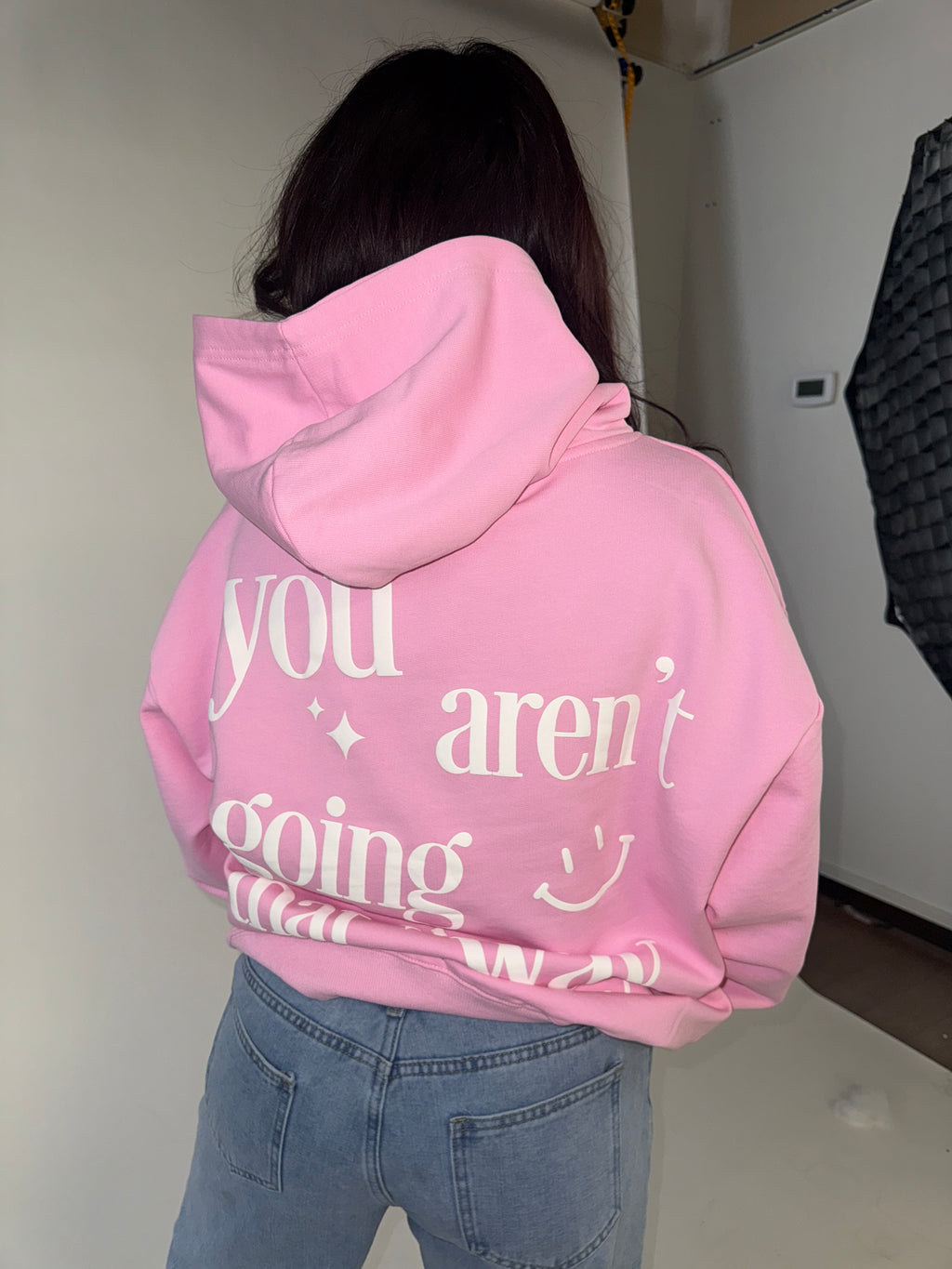 DONT LOOK BACK PINK DREAM HOODIE