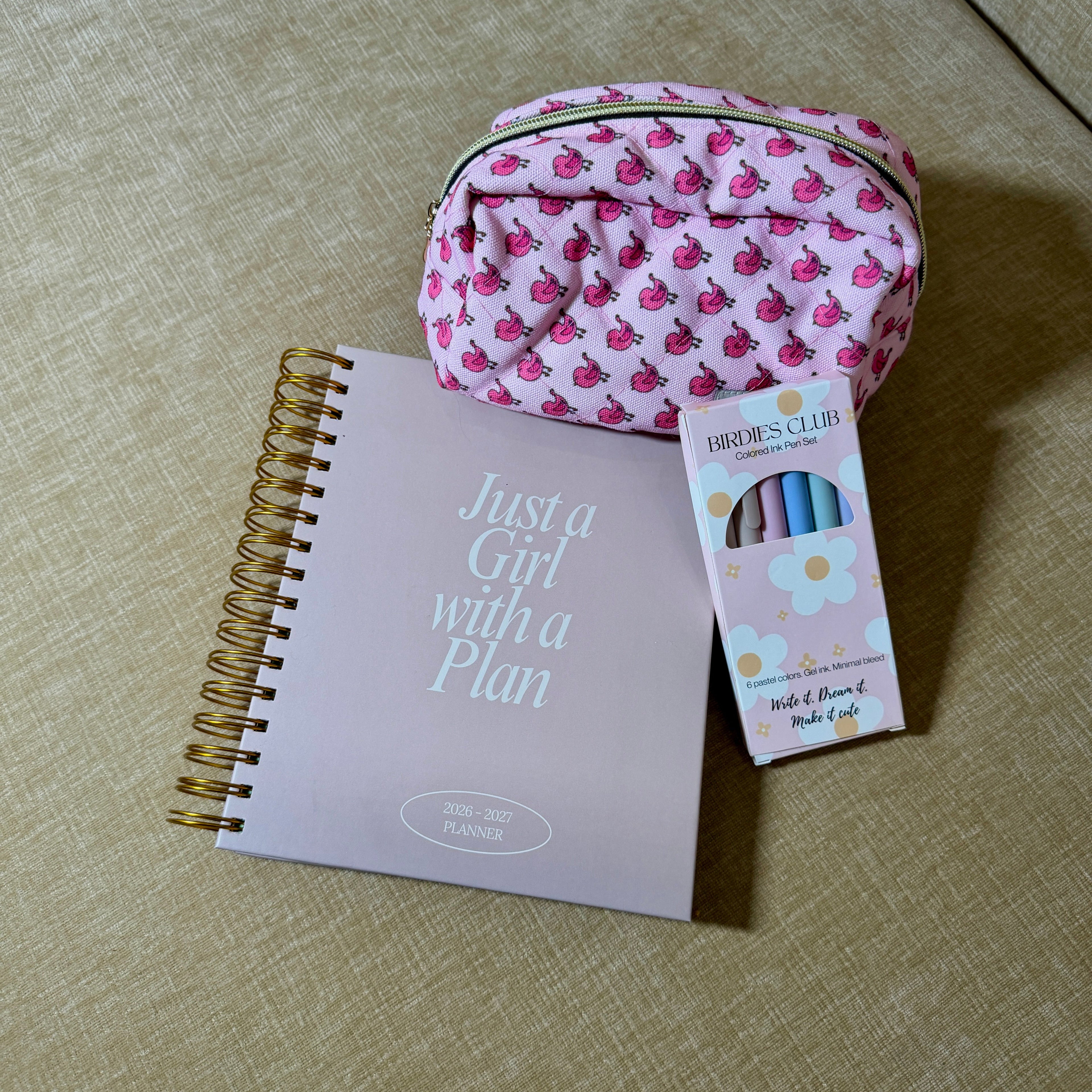 NUDE PLANNER + PEN bundle