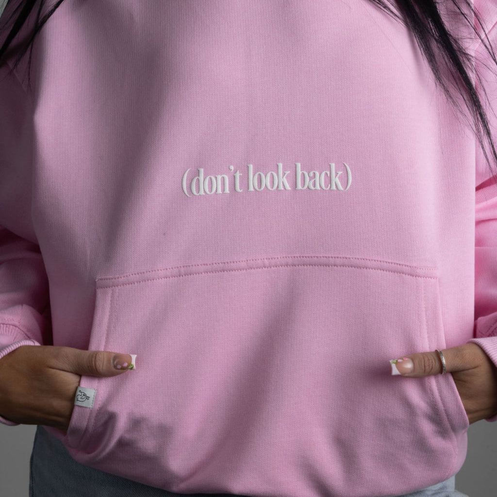 DONT LOOK BACK PINK DREAM HOODIE