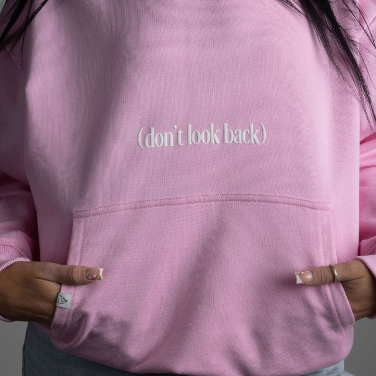 DONT LOOK BACK PINK DREAM HOODIE