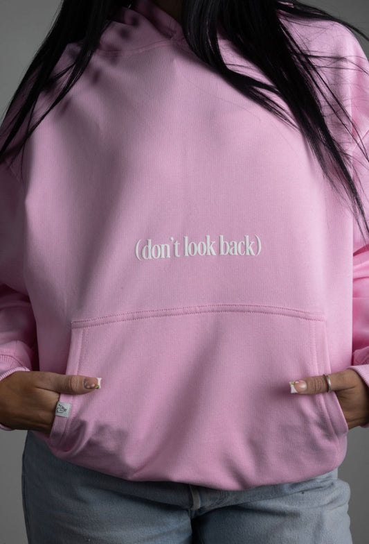 DONT LOOK BACK PINK DREAM HOODIE