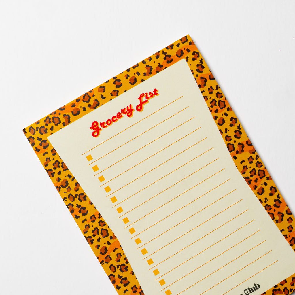 Magnetic Grocery List